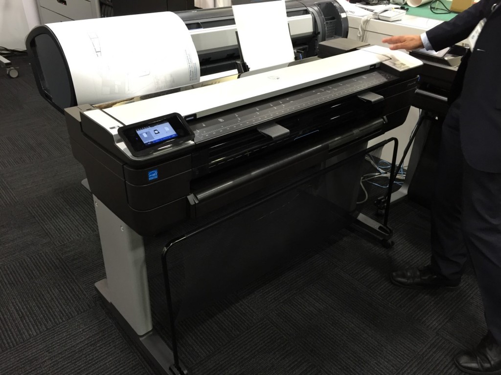 A0スキャナー大判複合機｜建築現場にHP DesignJet T830 MFP