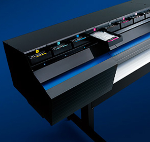 高速出力でも安定した印刷を実現するTrueVISインク