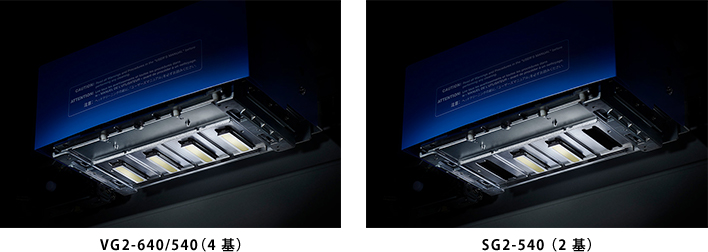 ・VG2-640/540（4 基）・SG2-540 （2 基）