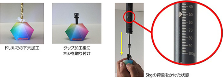 ネジの取り付けイメージ